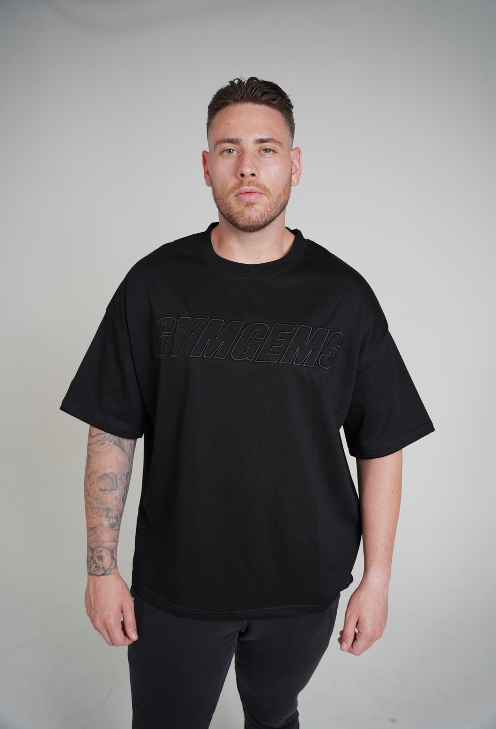 Pure Black Tee - C I R J O I
