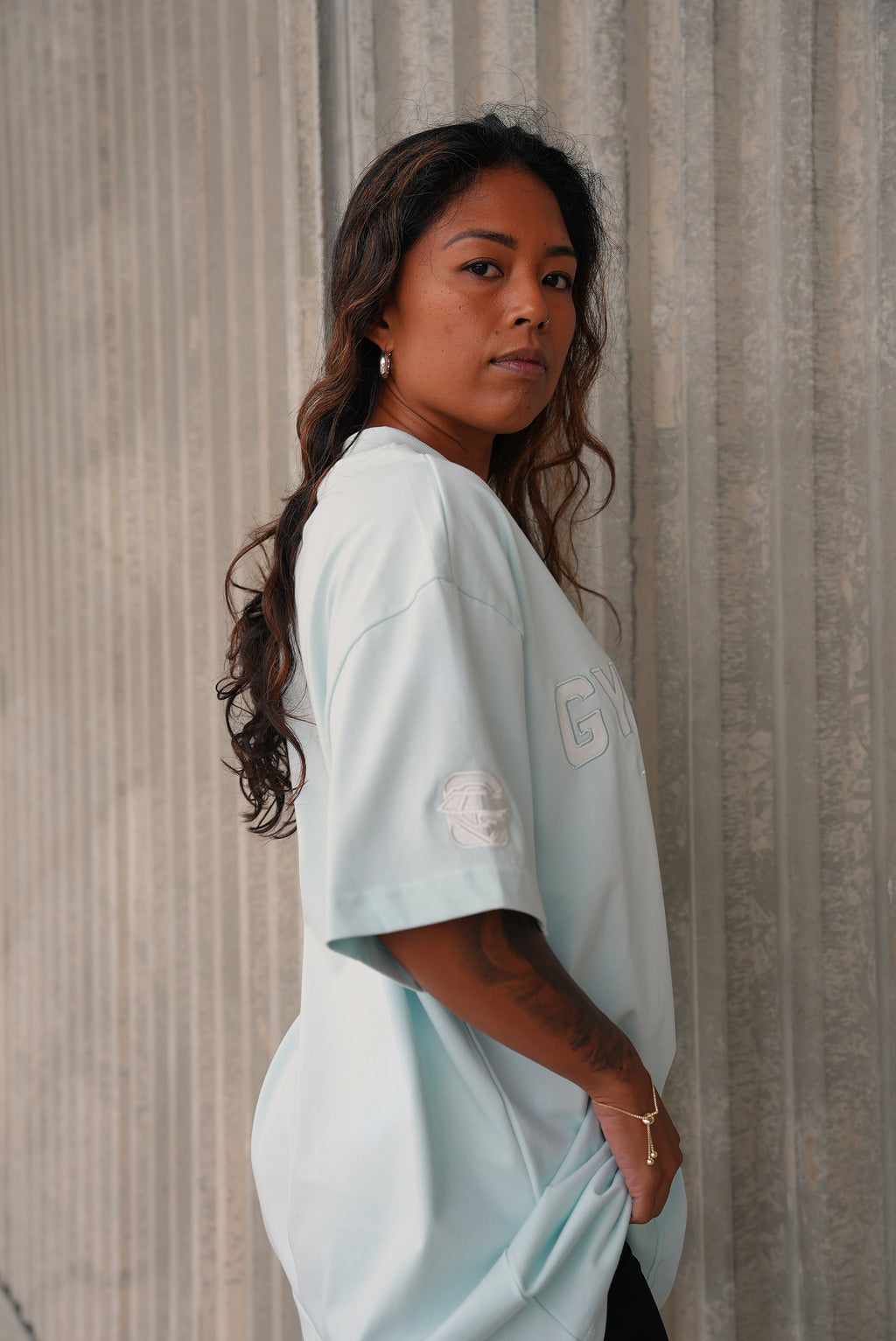 Classic Gem Tee - Crystal Blue - C I R J O I