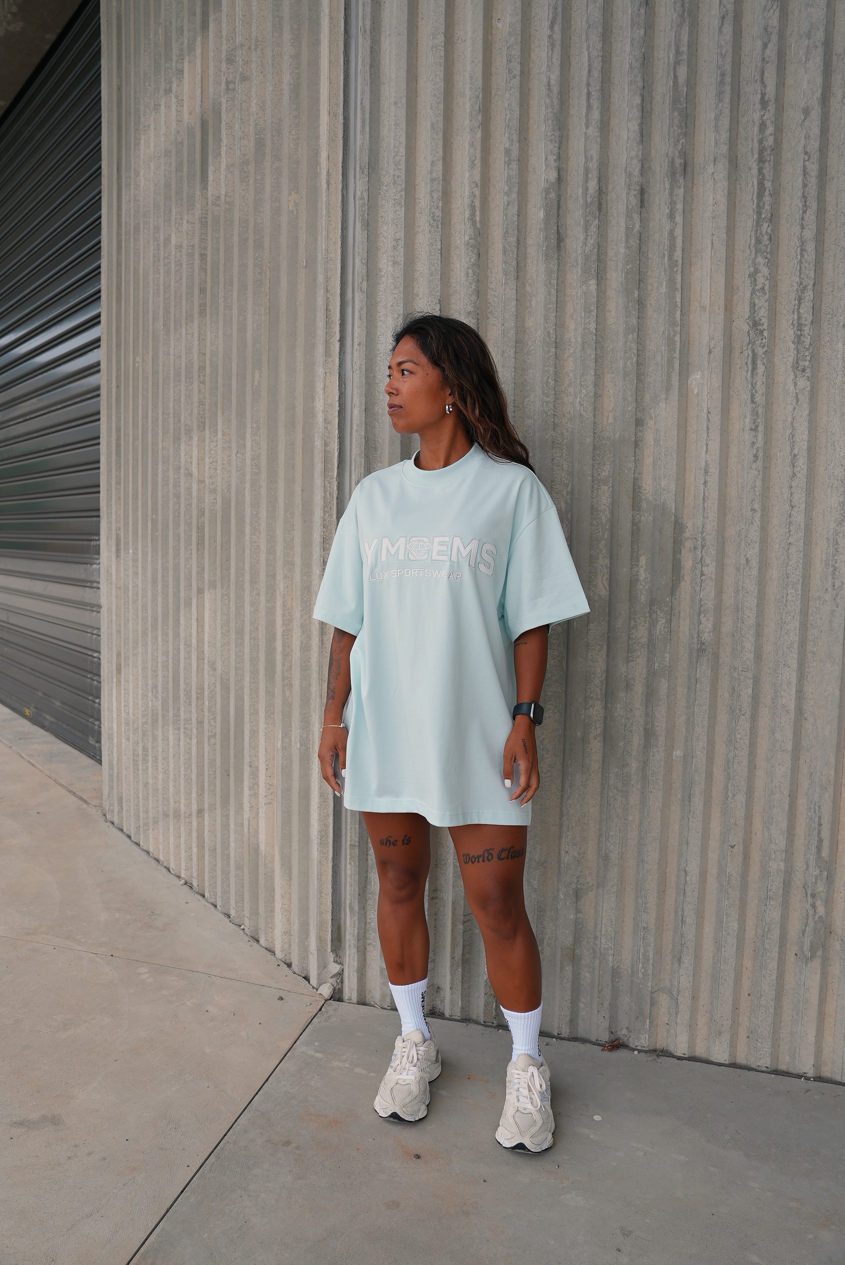 Classic Gem Tee - Crystal Blue - C I R J O I