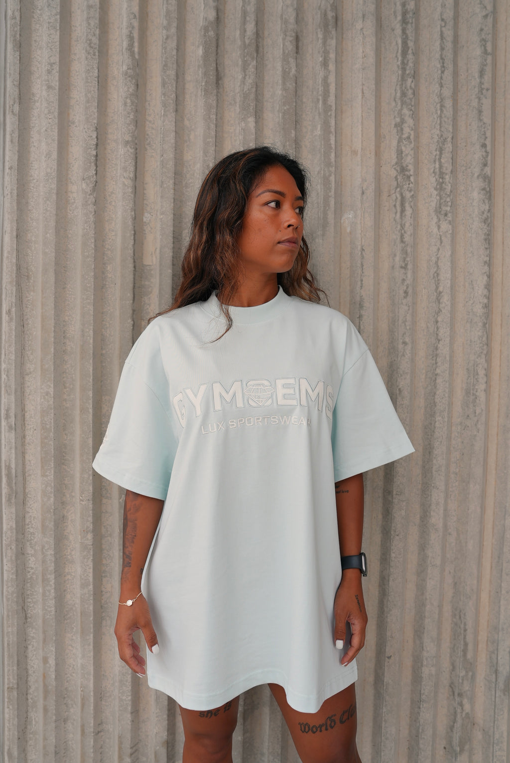 Classic Gem Tee - Crystal Blue - C I R J O I