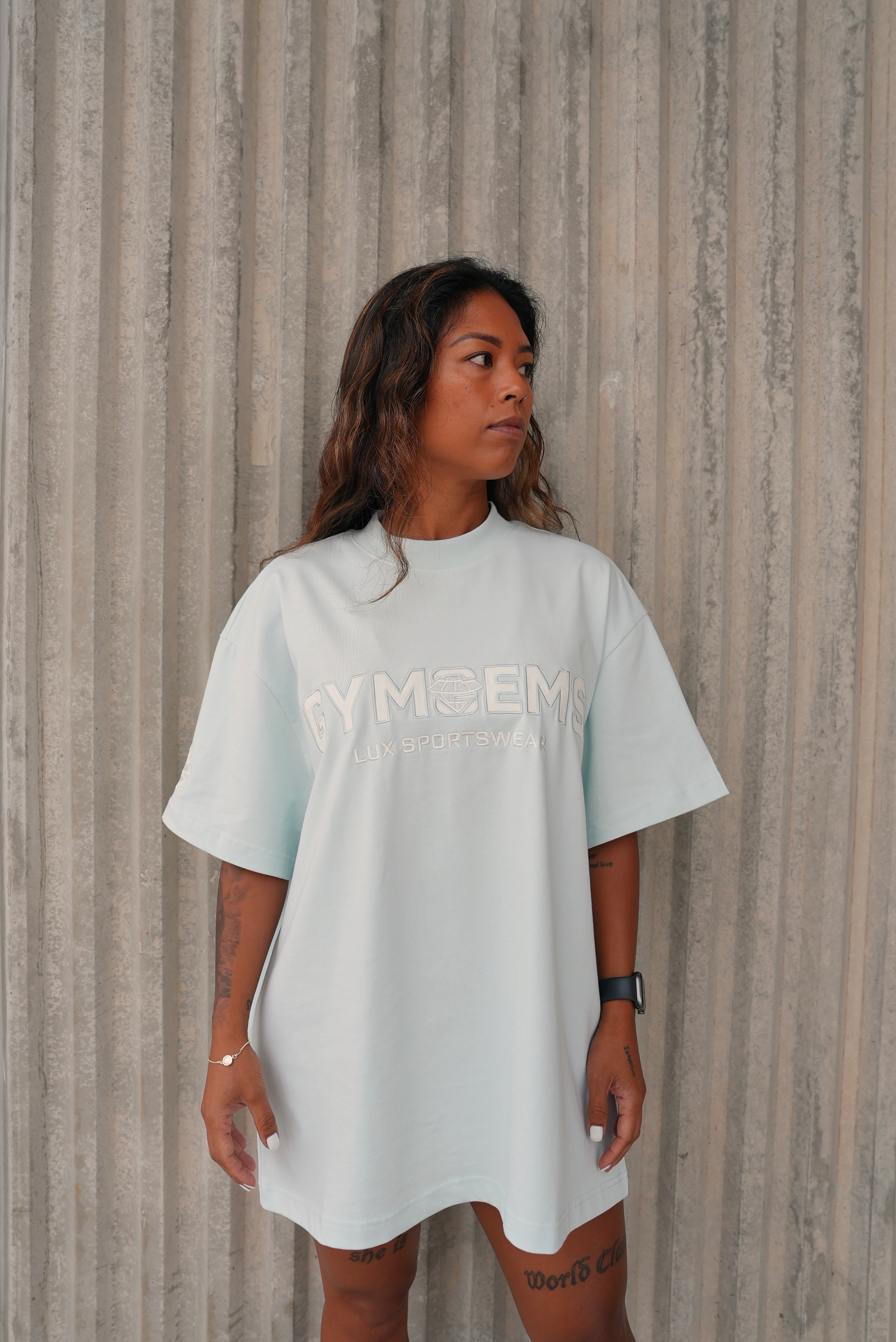 Classic Gem Tee - Crystal Blue - C I R J O I