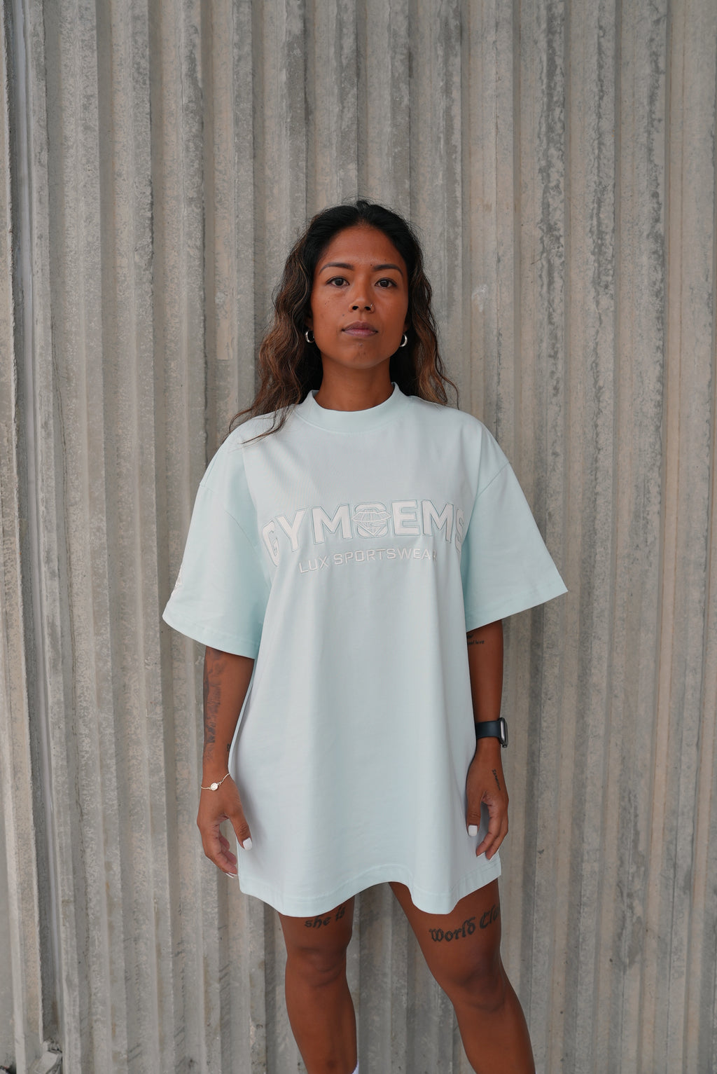 Classic Gem Tee - Crystal Blue - C I R J O I