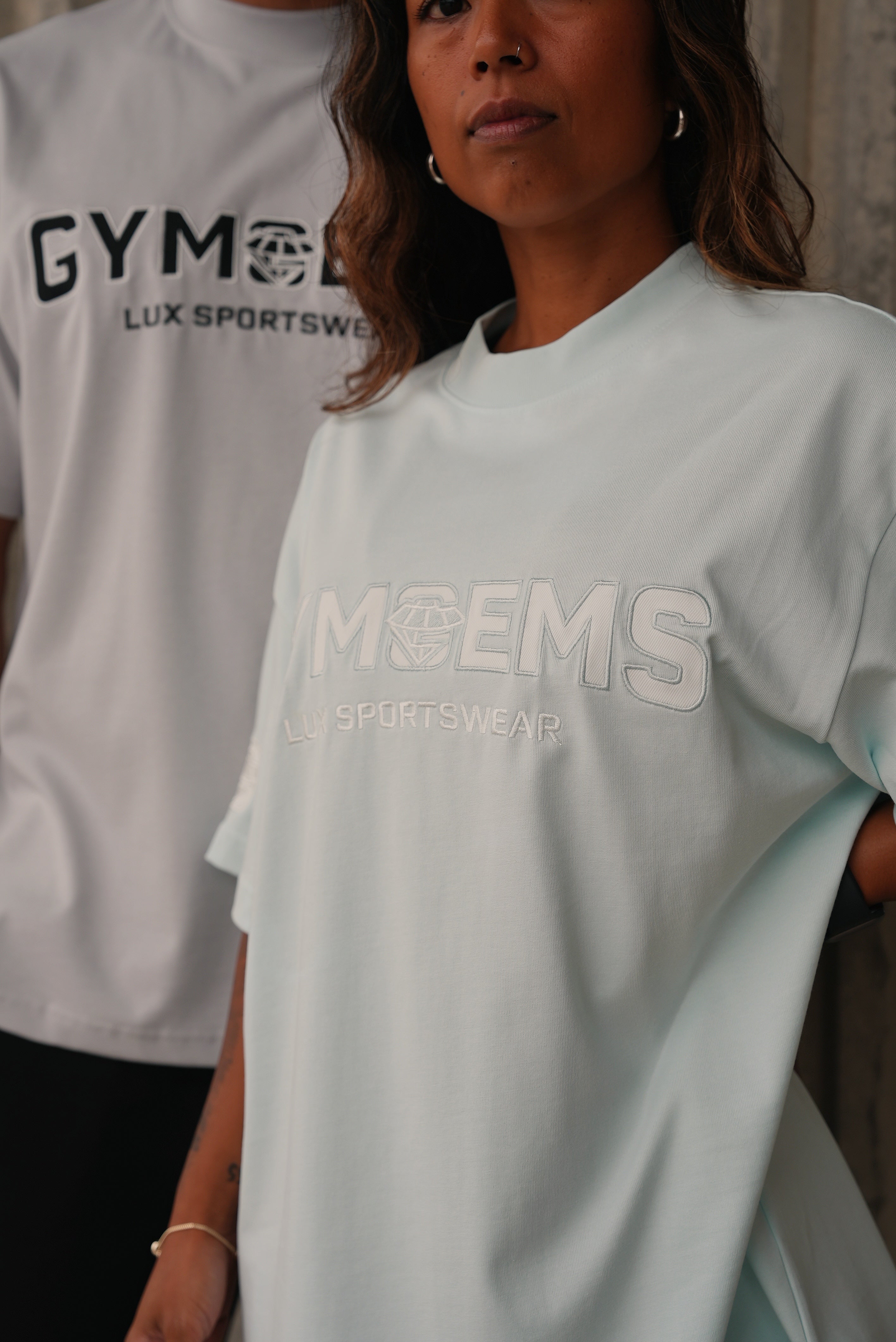 Classic Gem Tee - Crystal Blue - C I R J O I