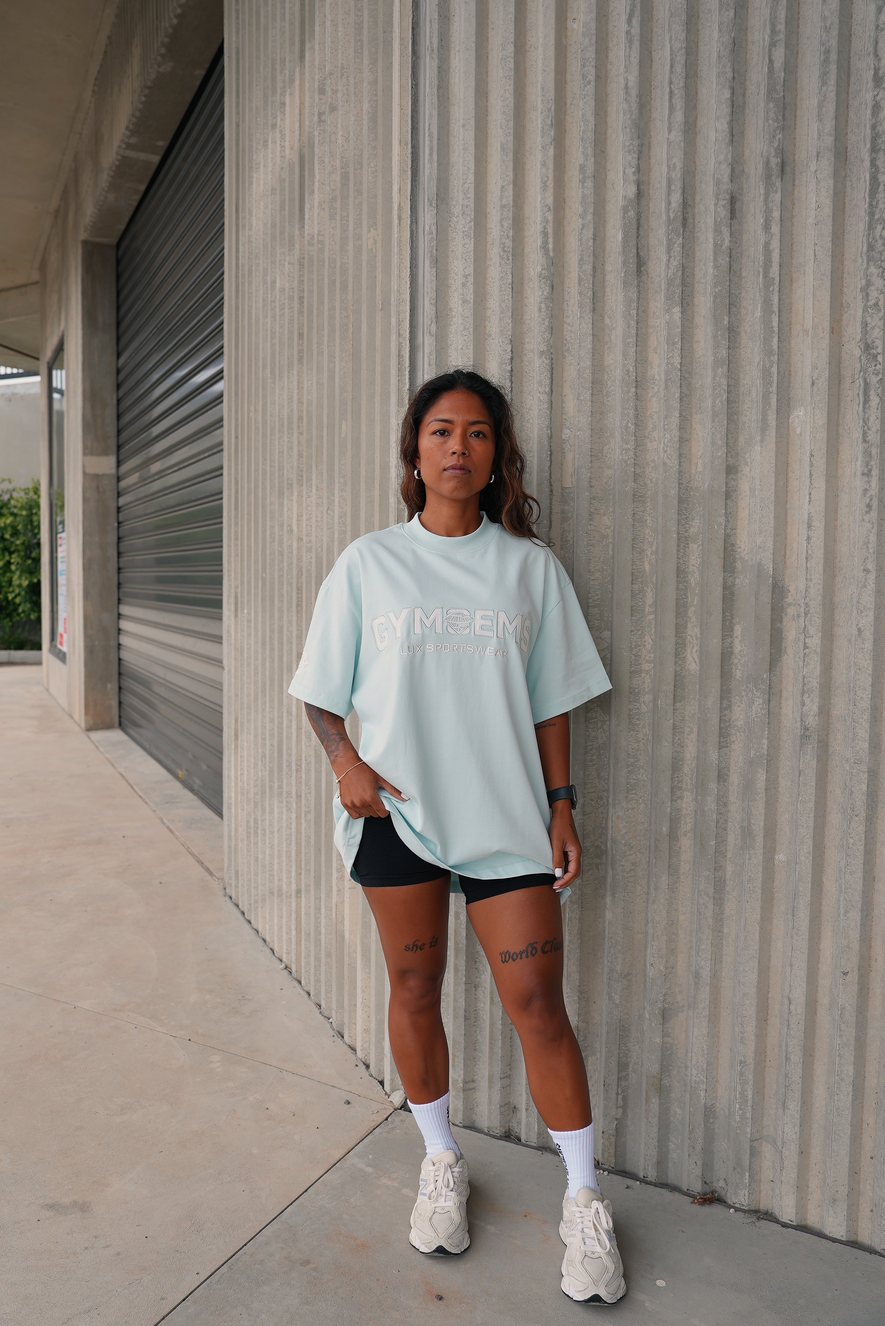 Classic Gem Tee - Crystal Blue - C I R J O I