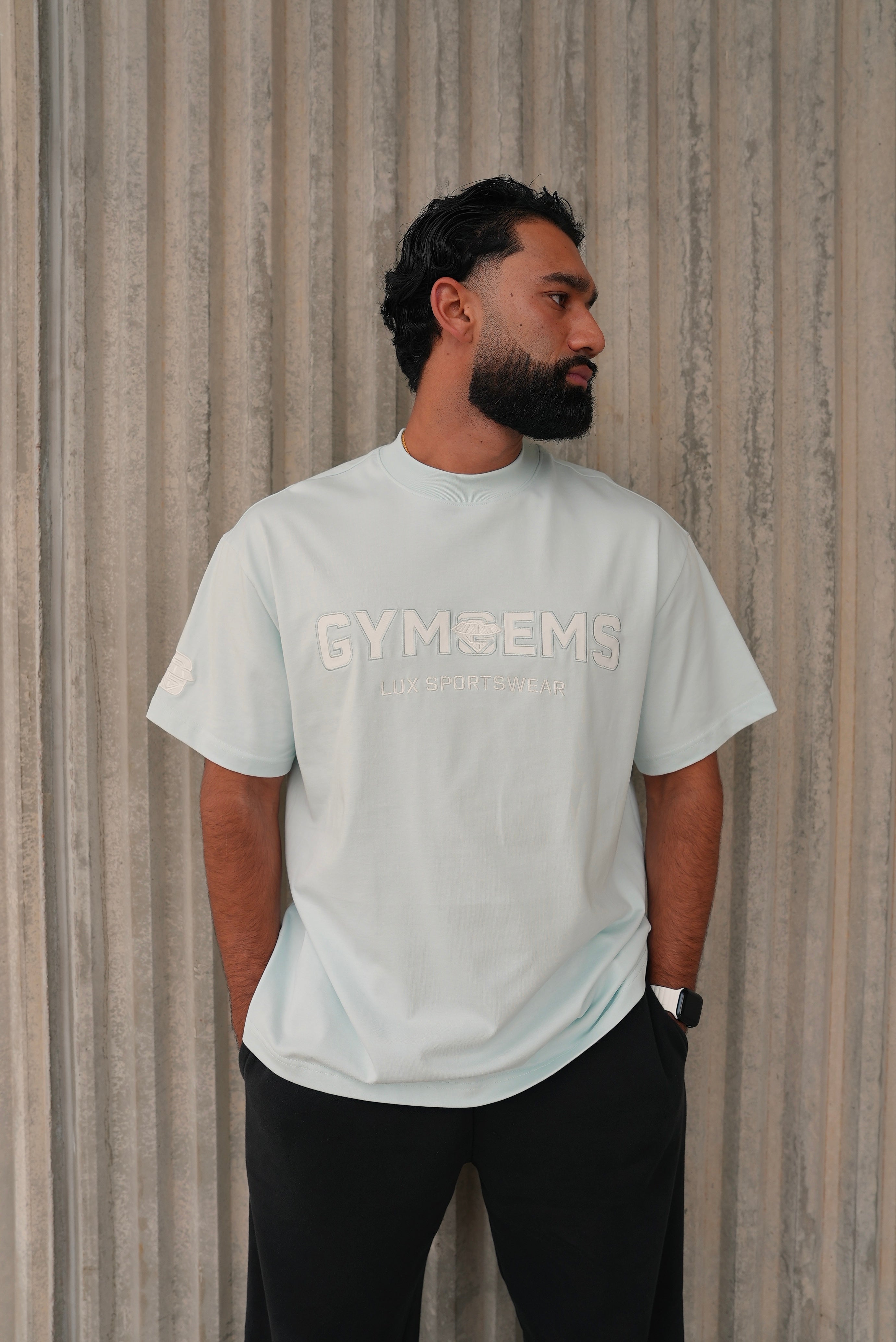 Classic Gem Tee - Crystal Blue - C I R J O I