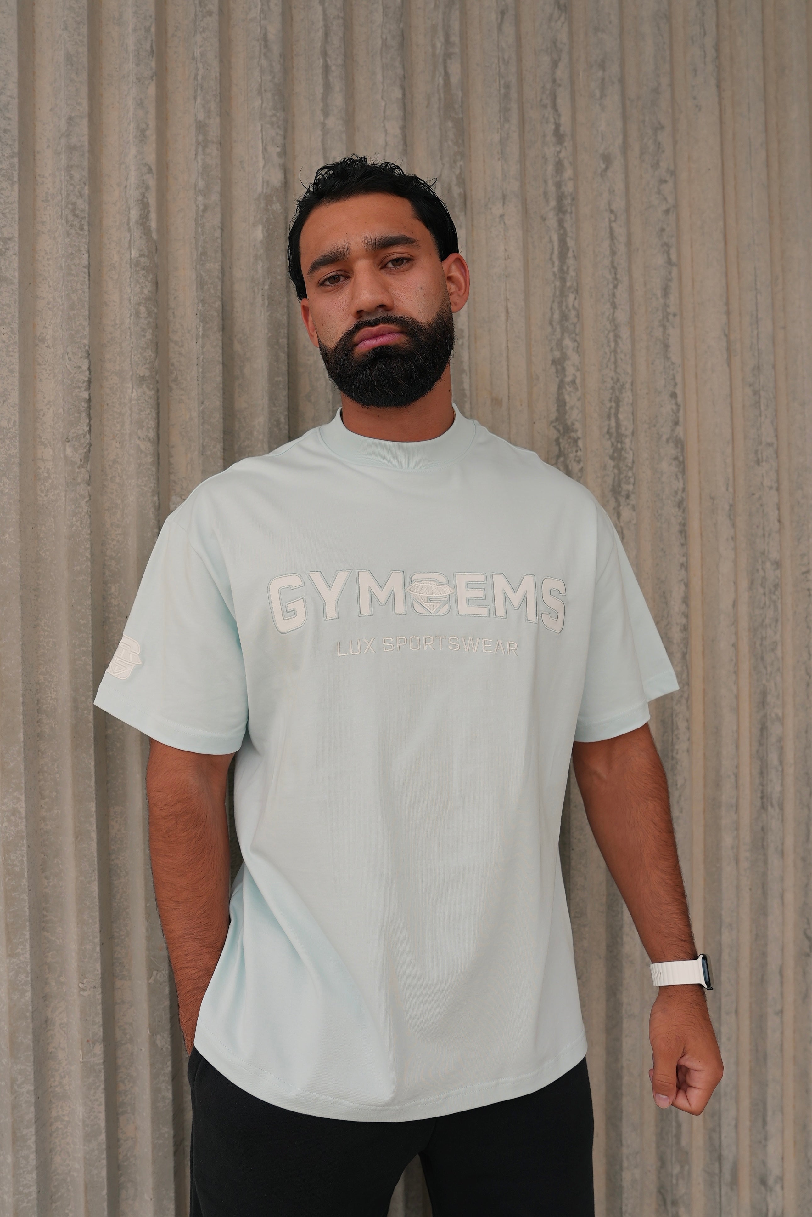 Classic Gem Tee - Crystal Blue - C I R J O I