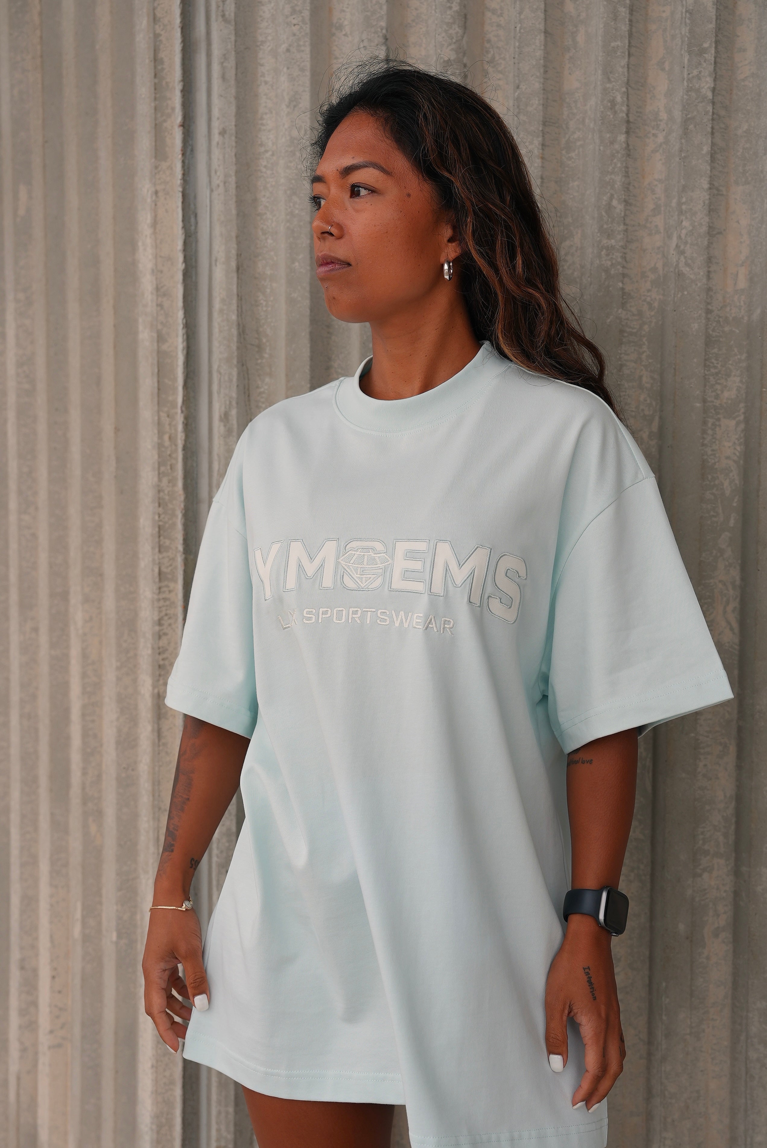 Classic Gem Tee - Crystal Blue - C I R J O I
