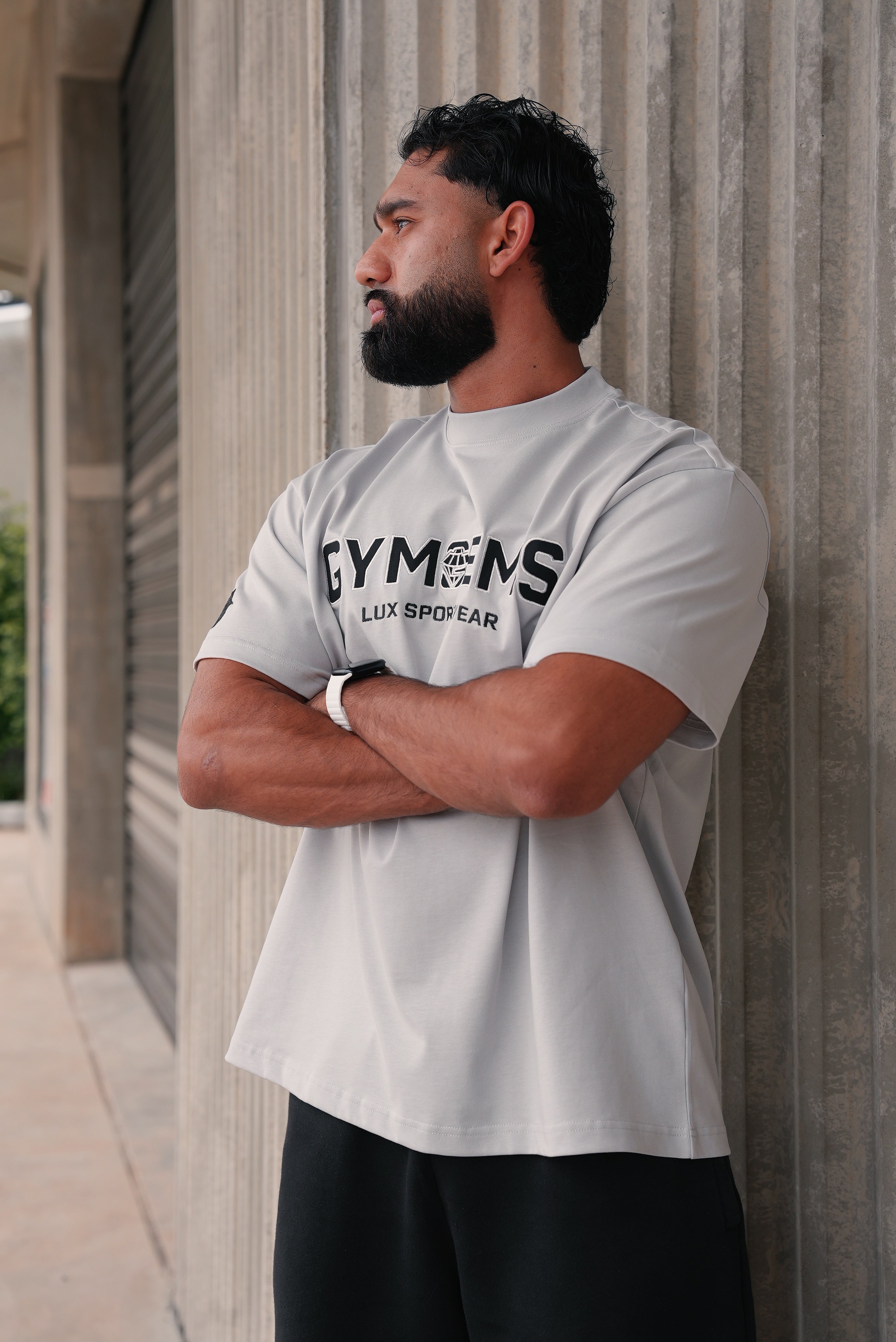 Classic Gem Tee - Concrete Grey - C I R J O I