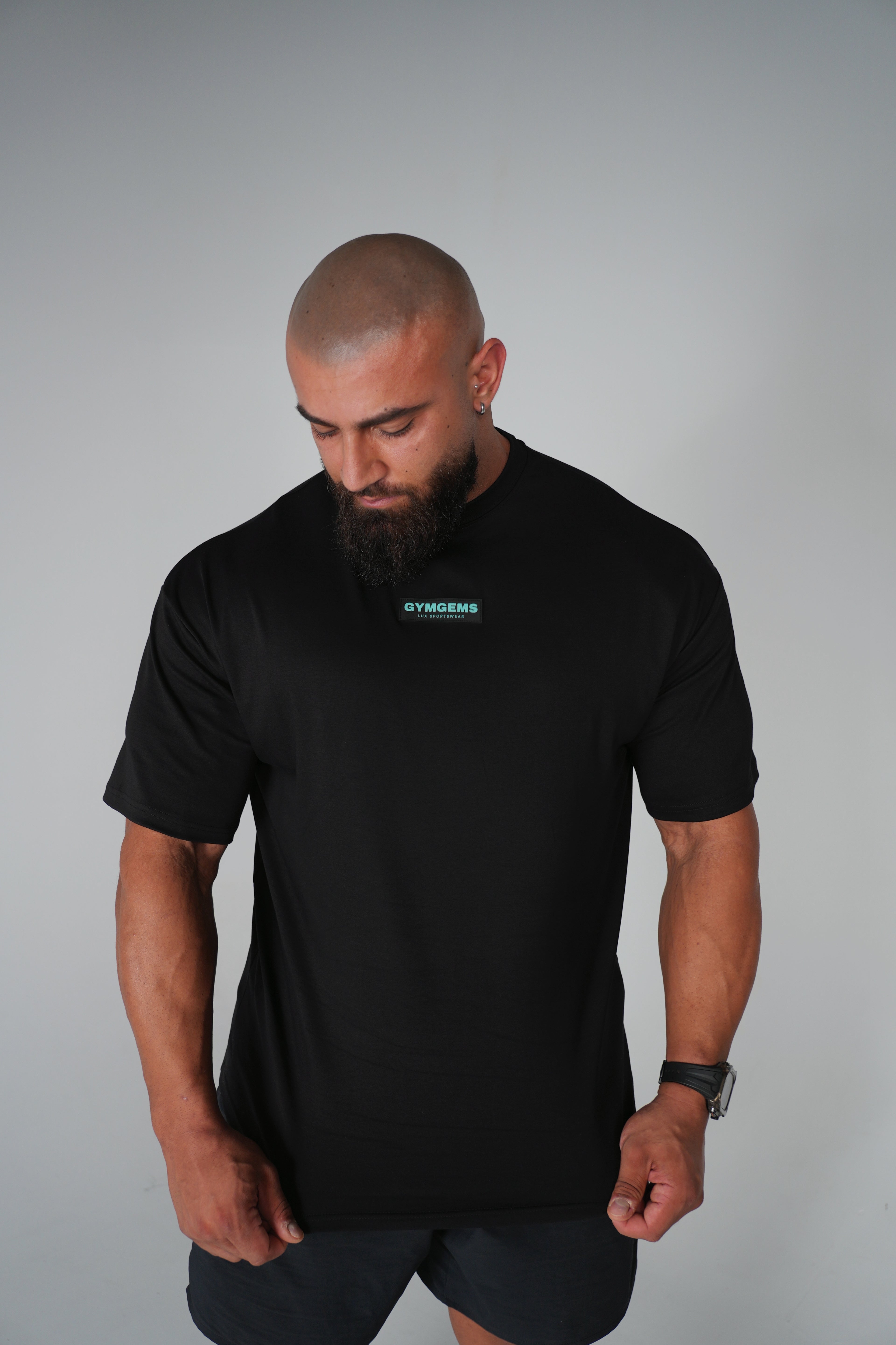 Black Lux Tee - C I R J O I