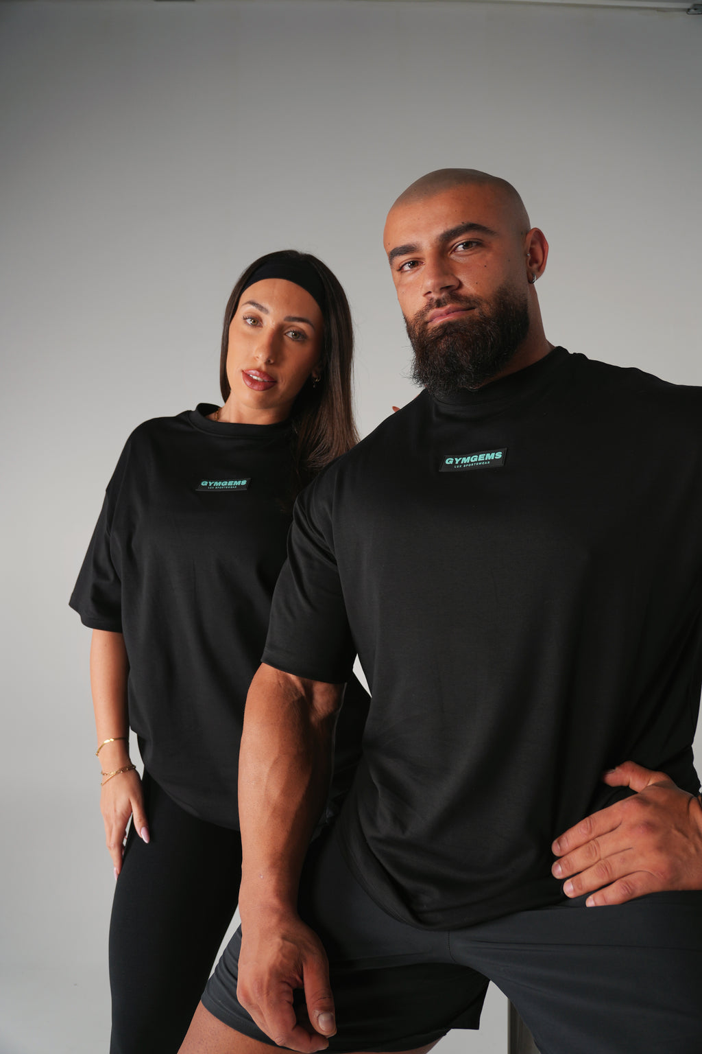 Black Lux Tee - C I R J O I