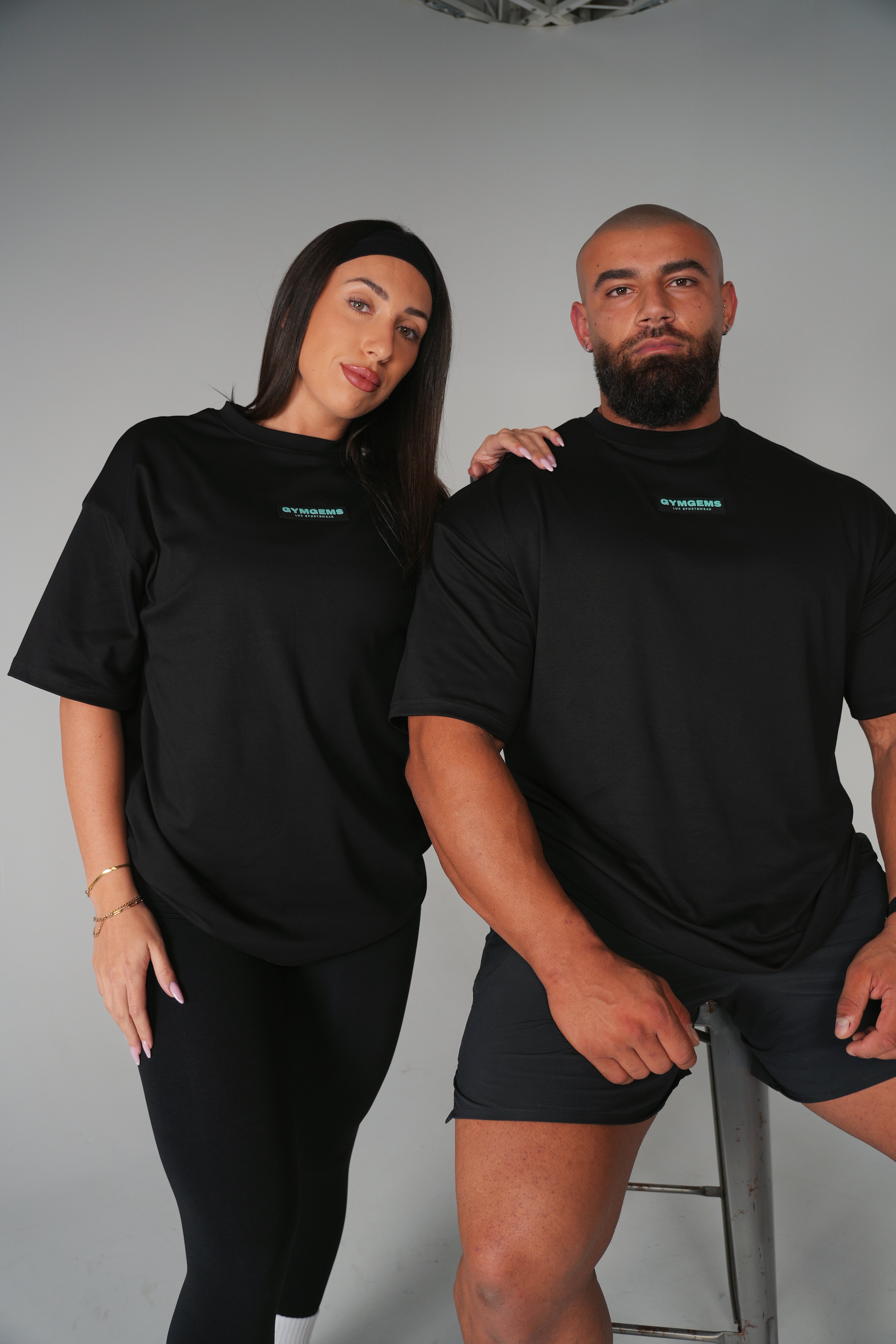 Black Lux Tee - C I R J O I