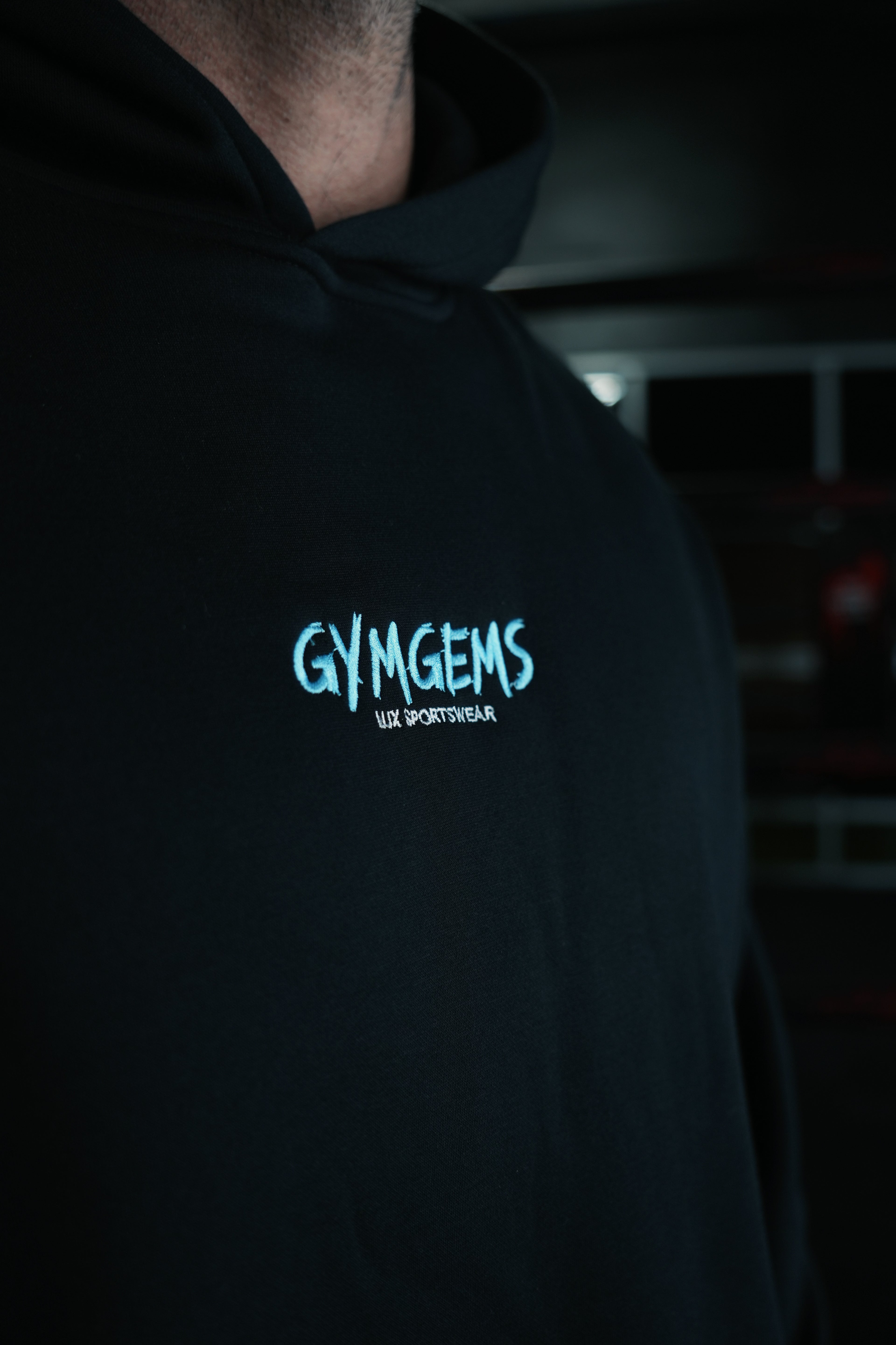 GYMGEMS Oversized Hoodie - Premium Cotton Fleece Lined Unisex Hoodie - C I R J O I