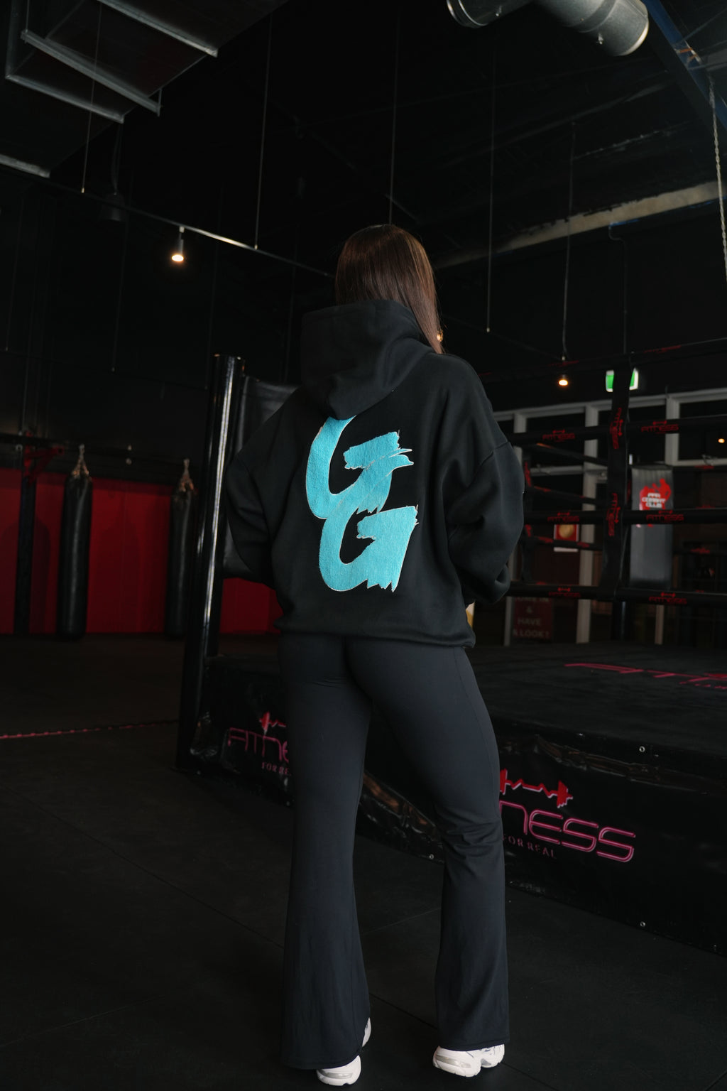 GYMGEMS Oversized Hoodie - Premium Cotton Fleece Lined Unisex Hoodie - C I R J O I