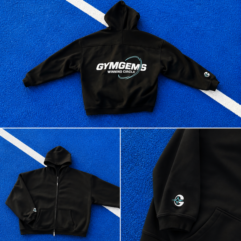 WINNING CIRCLE ZIP UP HOODIE (PRE ORDER)
